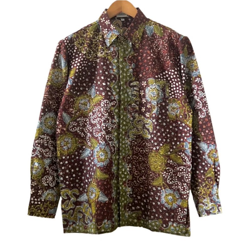 Premium Batik Tulis Men's Select Long Sleeve Shirt