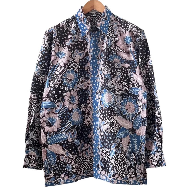 Premium Batik Tulis Men's Select Long Sleeve Shirt