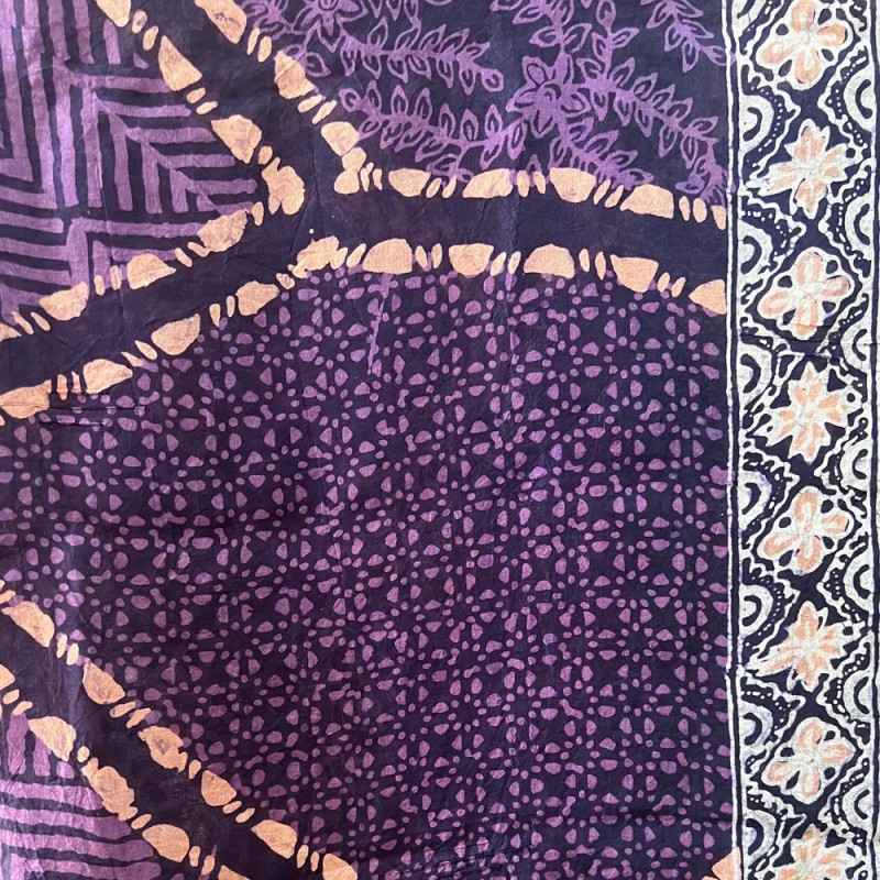 Batik Tulis Lightweight Silk Scarf