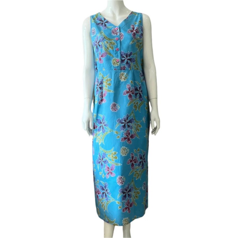 Reversible Batik Maxi Dress