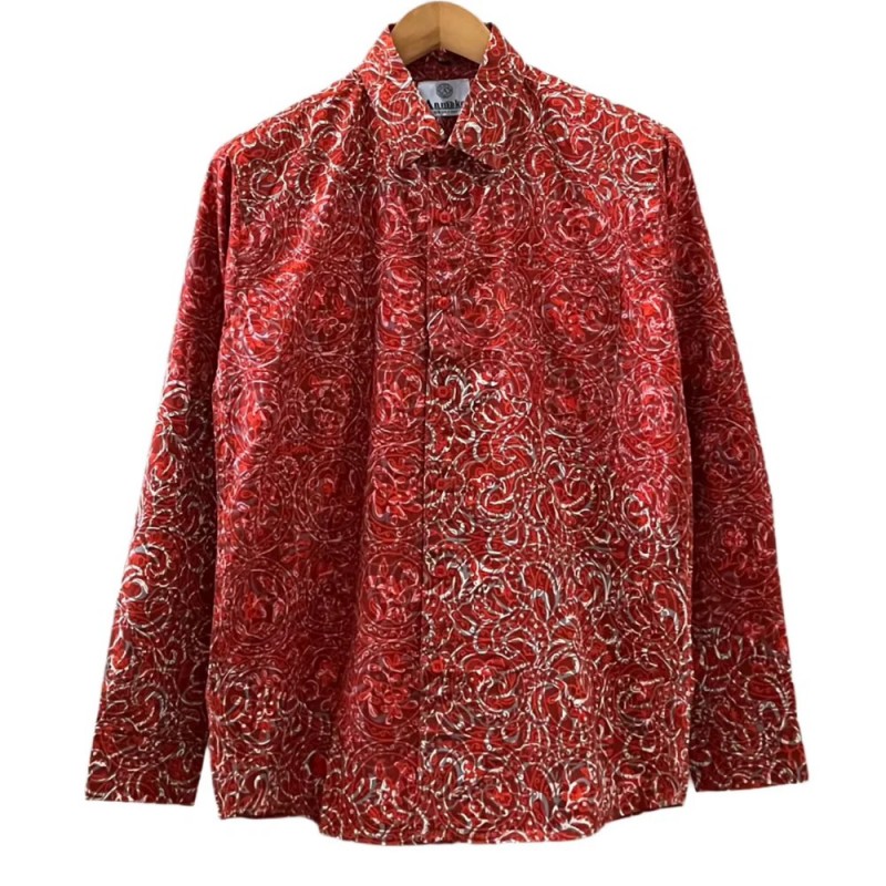 Batik Men's Long Sleeve Shirt