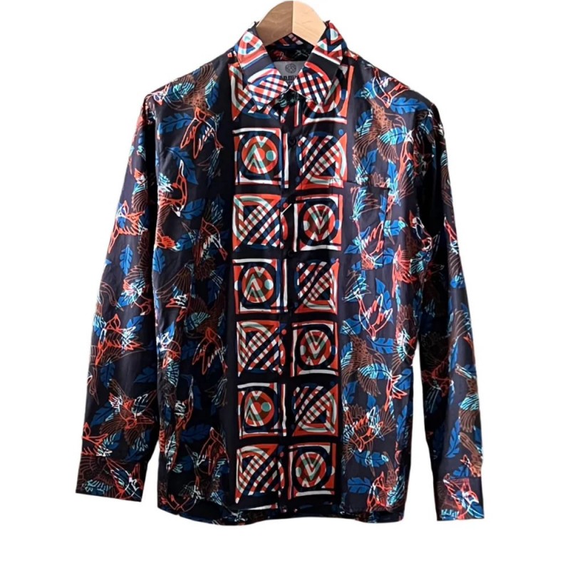 Batik Men's Long Sleeve Shirt