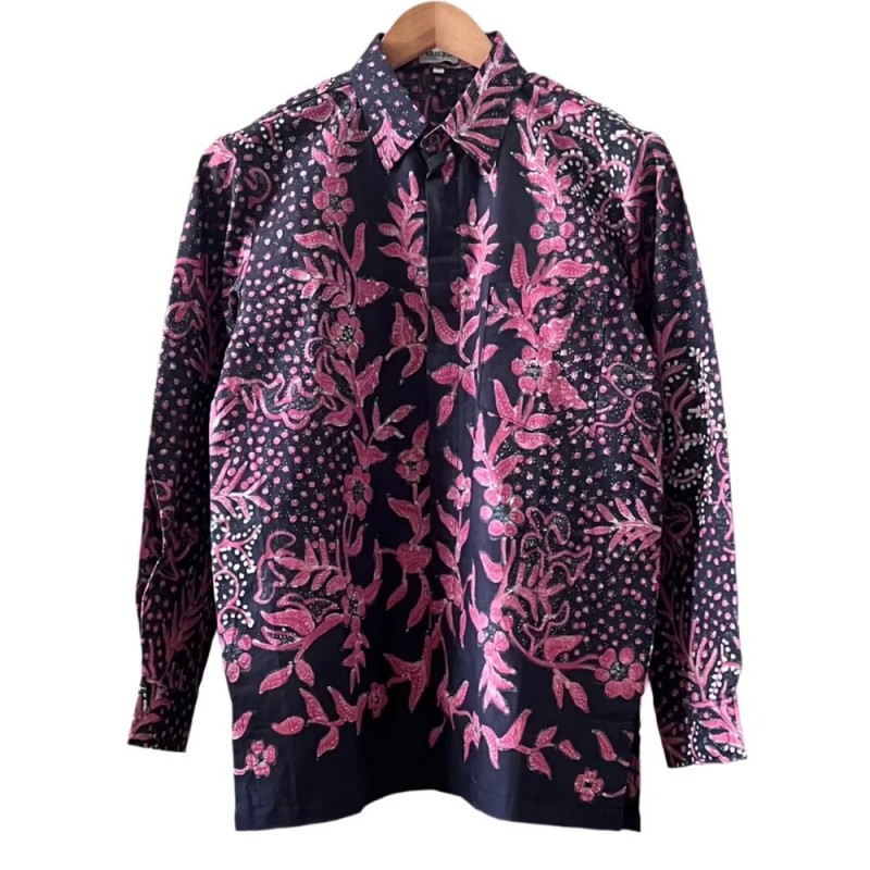 Batik Tulis Men's Select Long Sleeve Shirt