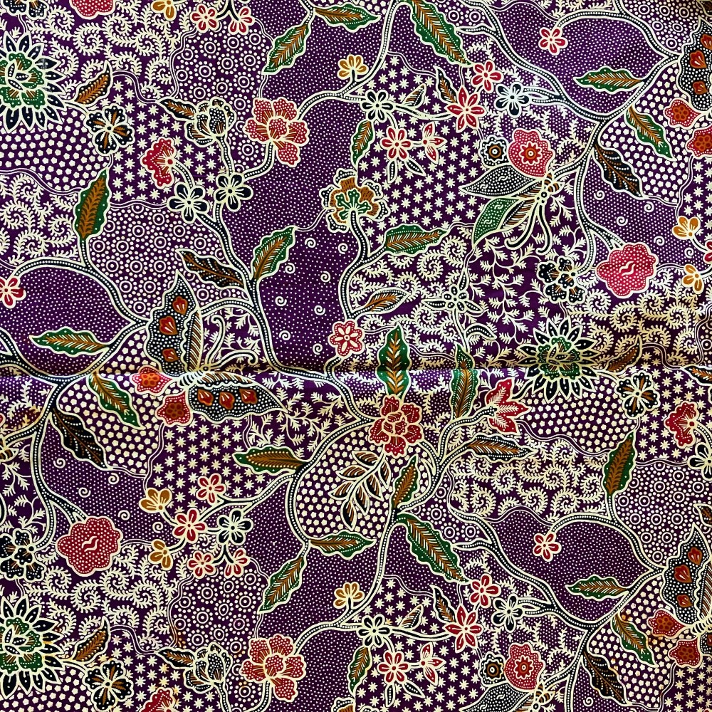 Butterfly Dance Ritual Batik 818 - Purple Butterfly Dance Ritual Batik 818 - Purple